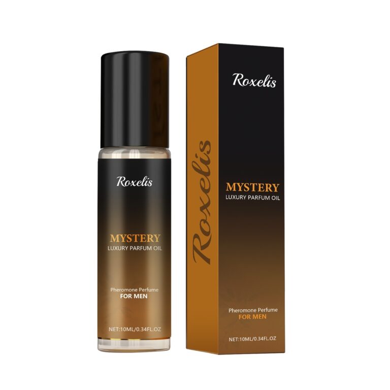 Mystery Luxury Parfum Oil – Huile de Parfum Haut de Gamme au Safran, Ambre et Bois de Santal – Fragrance Intense et Envoûtante