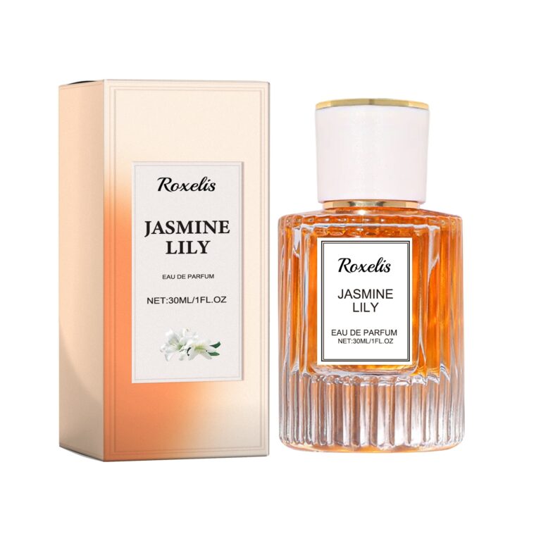 Jasmine Lily Eau de Parfum – Parfum Sensuel au Jasmin, Néroli et Bois de Santal – Fragrance Élégante et Envoûtante
